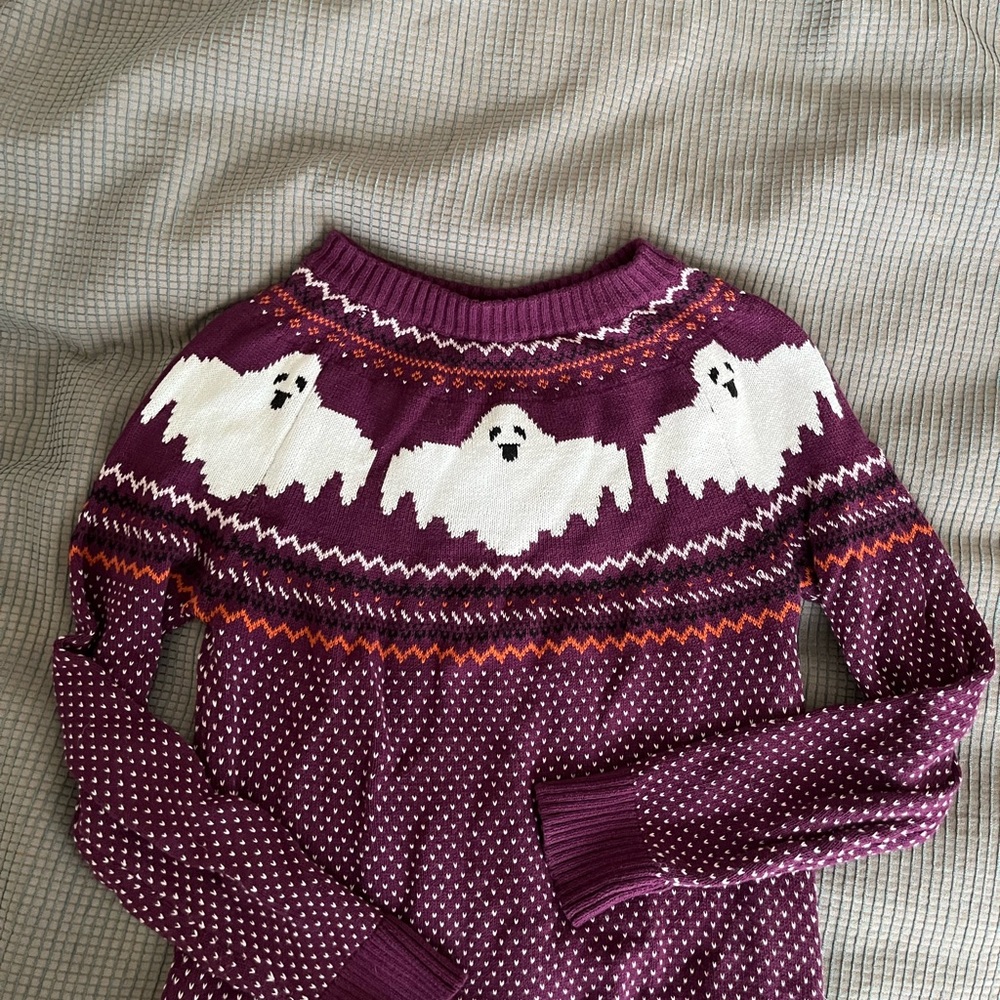 ModCloth ghost Sweater 👻